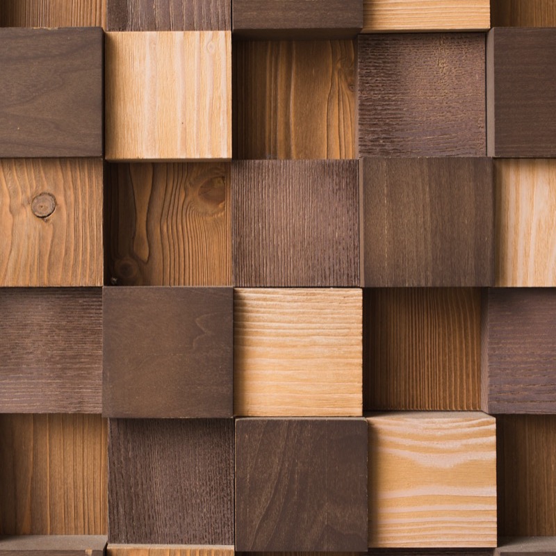 Koa veneer sheet showing natural grain