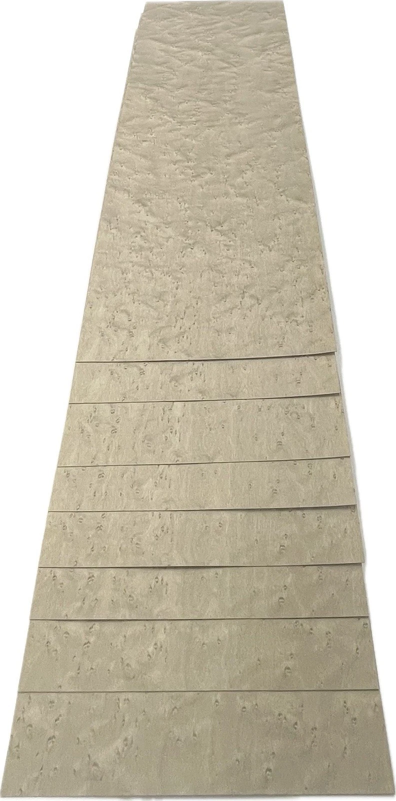 Birdseye Maple veneer sheet showing natural grain
