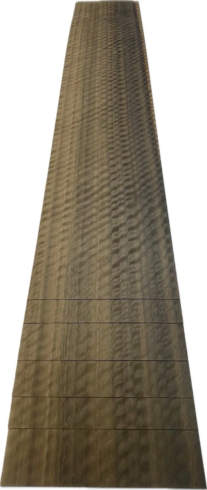 Eucalyptus veneer sheet showing natural grain
