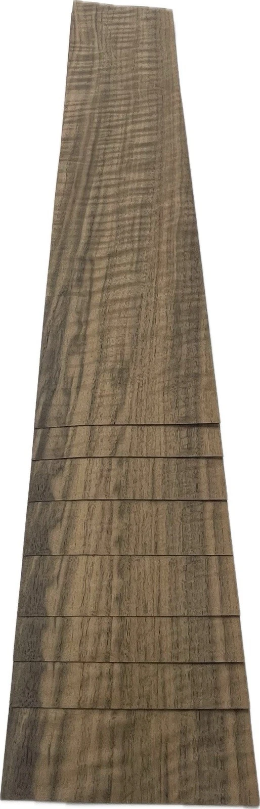 Figured Walnut veneer sheet showing natural grain