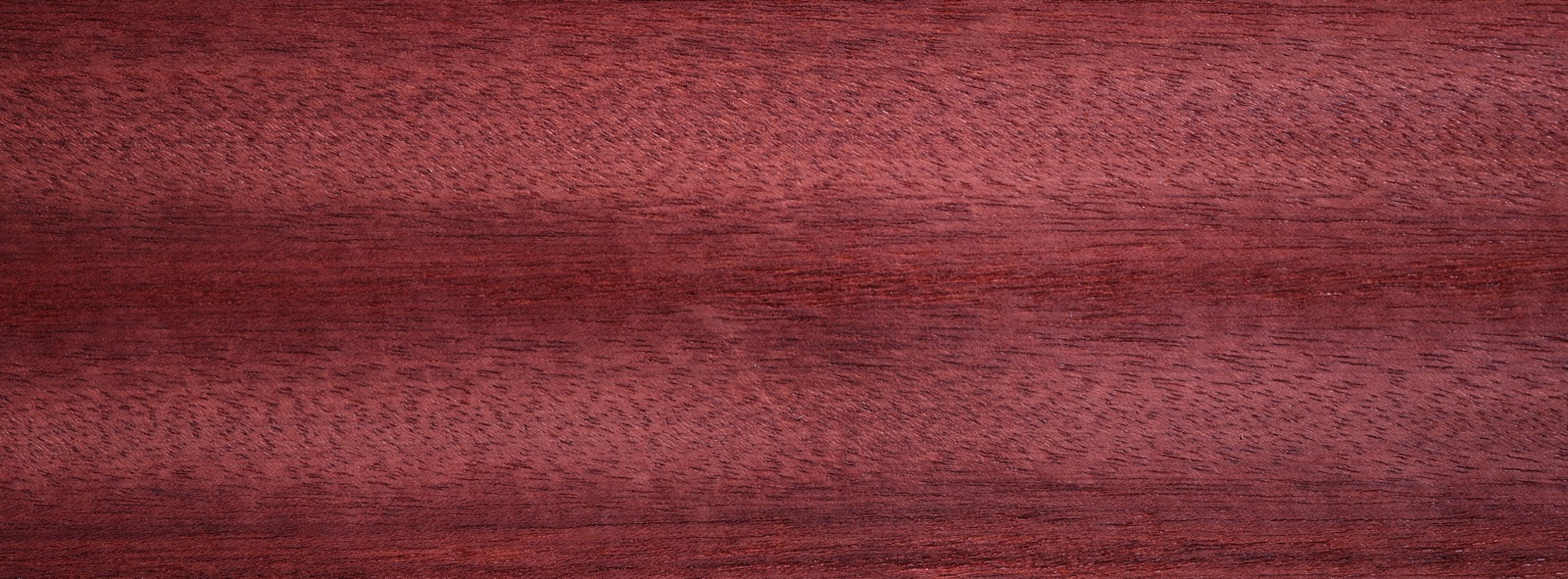 Padauk veneer sheet showing natural grain