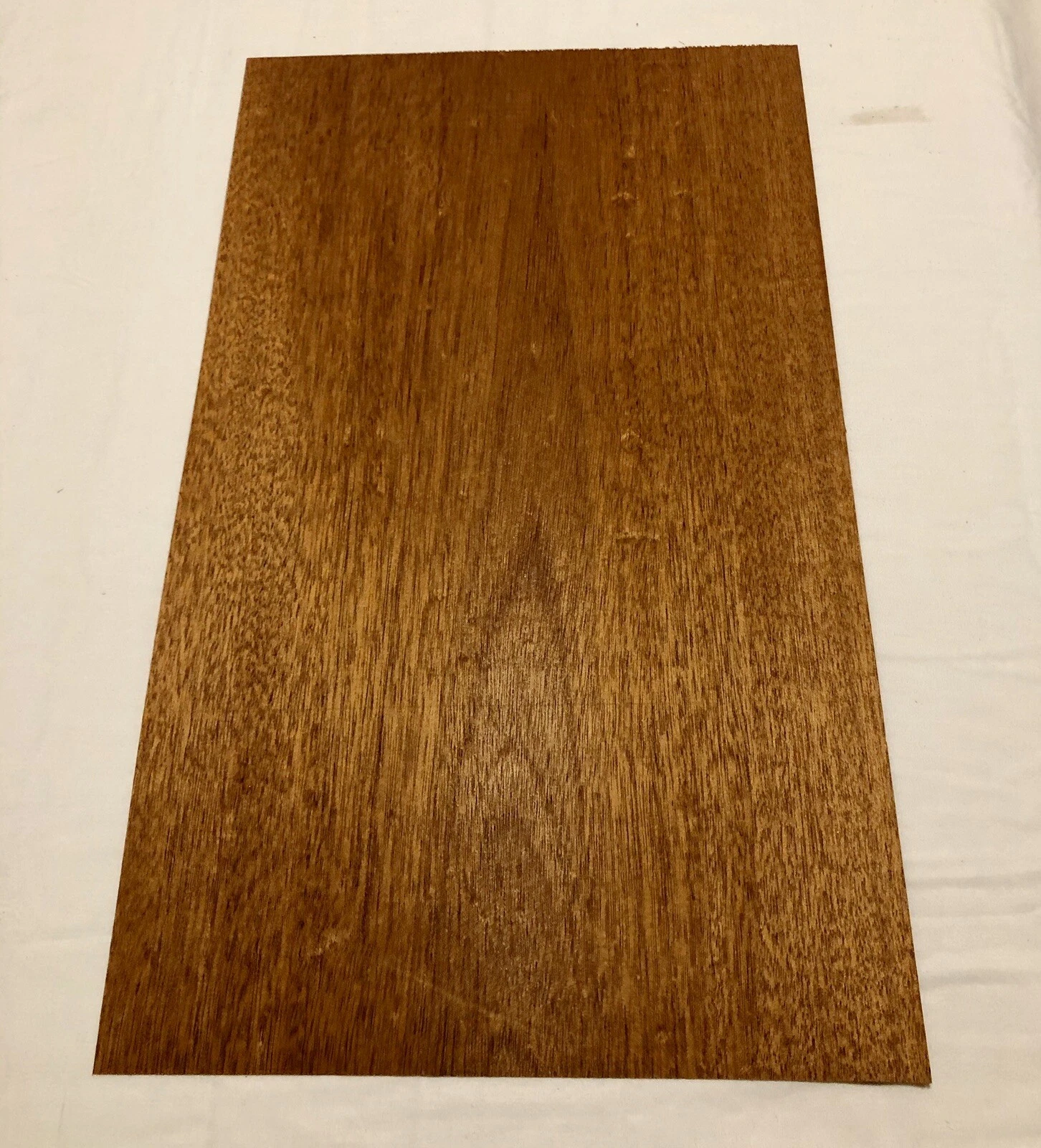 Sipo veneer sheet showing natural grain