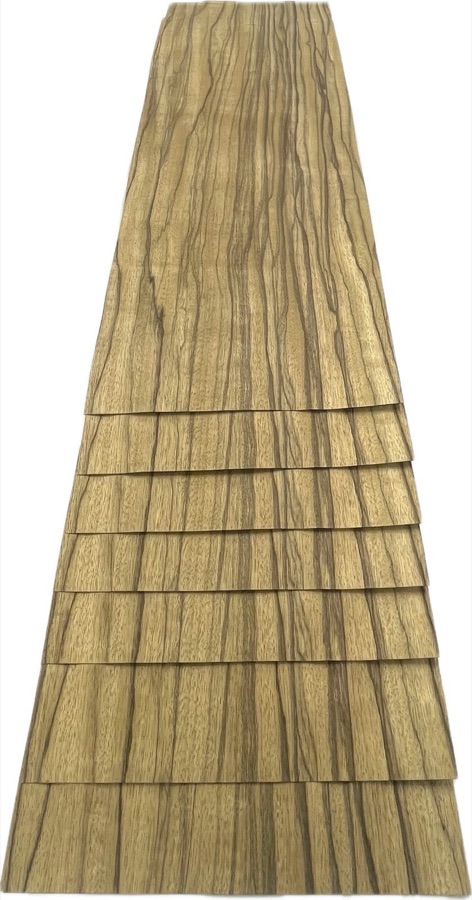 Black limba veneer sheets