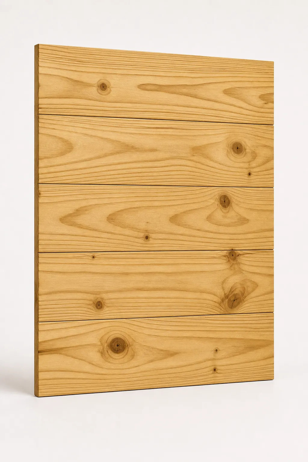 Veneer shown on a finished product