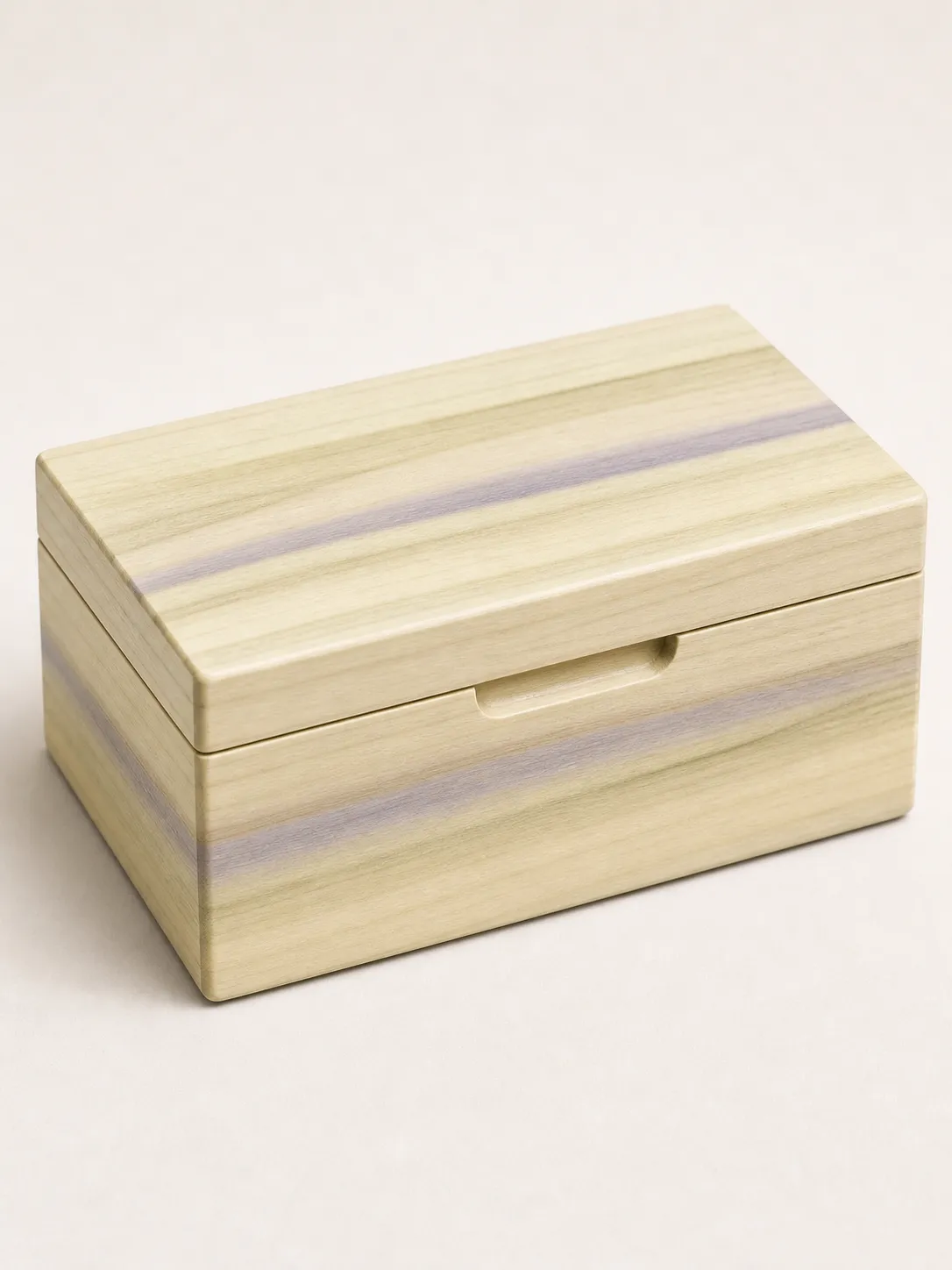 Veneer shown on a finished product